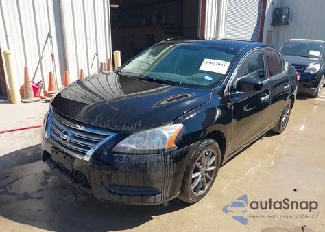 2013 Nissan Sentra Sv из США, поврежденный, VIN 3N1AB7AP1DL711754
